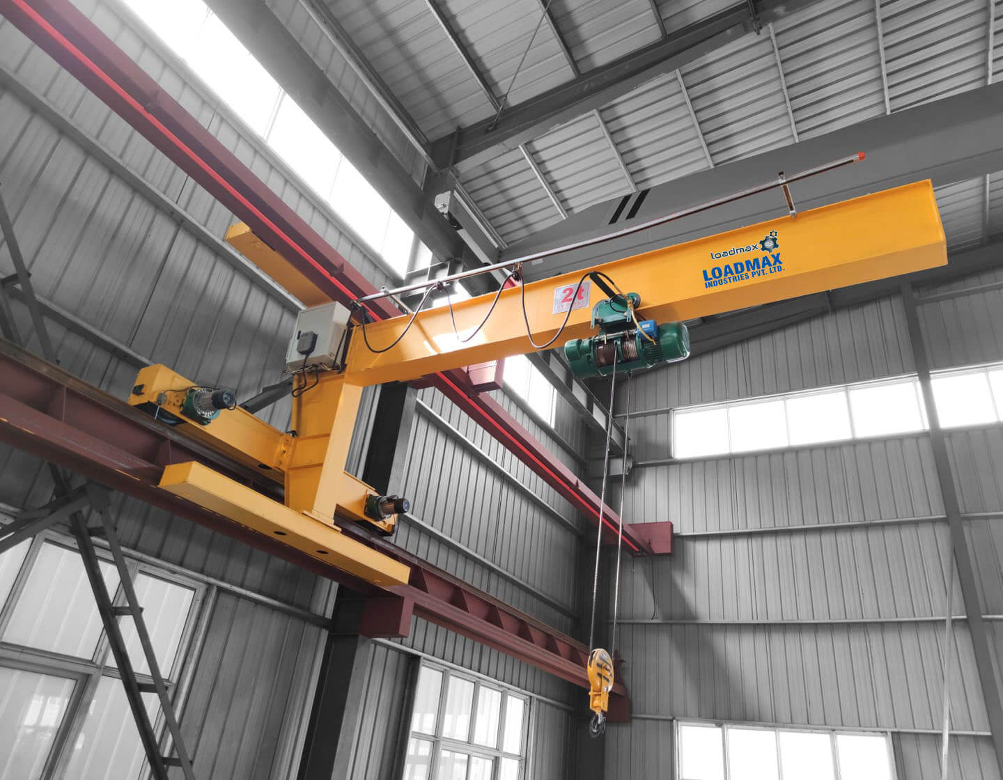 Wall Travelling Jib Crane
